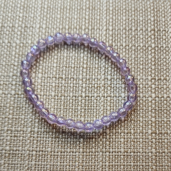 light purple Purple Beaded Bracelet - Picture 1 of 3